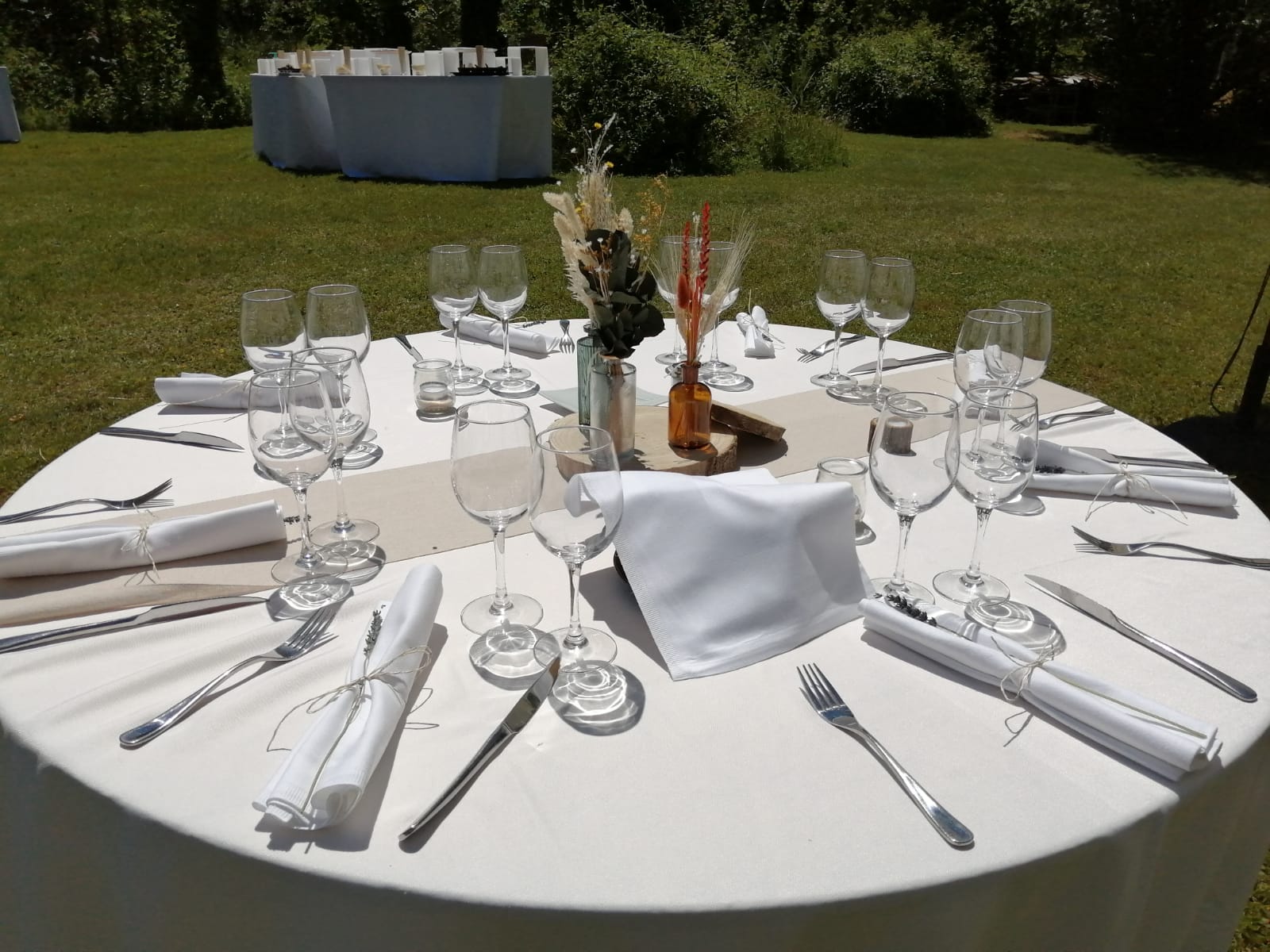 Décoration de table - Mariage - C&D Events, wedding planner / organisatrice de mariage dans l'Oise